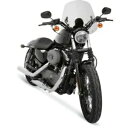 Memphis Shades The Shooter フロントガラス 14 インチ ソーラー ハンドルバー マウント オートバイ Memphis Shades The Shooter Windshield 14" Solar Handlebar Mounted Motorcycle