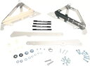 ラジエーター ブレース ムース 11-131 ほとんどの 04-13 ハスクバーナ フルサイズ MX バイク用 Radiator Braces Moose 11-131 For Most 04-13 Husqvarna Full-Size MX Bikes(2)