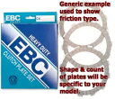 クラッチ フリクション キット - 標準コルク スタイル EBC CK4520 08-20 コンクール 14 用 Clutch Friction Kit - Standard Cork Style EBC CK4520 For 08-20 Concours 14(2)