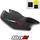 Aprilia Tuono RS 660 シートカバーとジェル 2021-2023 レッド Luimoto テックグリップ スエード Aprilia Tuono RS 660 Seat Cover and Gel 2021-2023 Red Luimoto Tec-Grip Suede