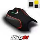 Aprilia Tuono シートカバーとジェル 2011-2019 2020 ブラック レッド Luimoto カーボン スエード Aprilia Tuono Seat Covers and Gel 2011-2019 2020 Black Red Luimoto Carbon Suede