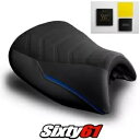 BMW K1600GT シートカバーとジェル 2011-2019 2020 ブラック ブルー Luimoto テックグリップ スエード BMW K1600GT Seat Cover and Gel 2011-2019 2020 Black Blue Luimoto Tec-Grip Suede