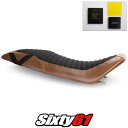 ハスクバーナ ヴィットピレン 401 シートカバーとジェル 2018 2019 ヴィンテージブラウン Luimoto スエード Husqvarna Vitpilen 401 Seat Cover and Gel 2018 2019 Vintage Brown Luimoto Suede