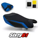 スズキ GSXR 1000 シートカバーとジェル 2017-2022 2023 ブルー Luimoto テックグリップ スエード Suzuki GSXR 1000 Seat Covers and Gel 2017-2022 2023 Blue Luimoto Tec-Grip Suede