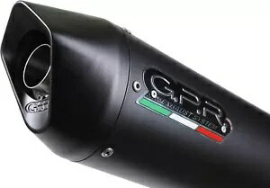 GPR エキゾースト スズキ GSXR 600 SRAD 1996-2000 公認ボルトオン フローレ ネロ GPR Exhaust Suzuki GSXR 600 SRAD 1996-2000 Homologated Bolt-On Furore Nero