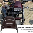 ハーレースポーツスター S 1250RH 1250S 2021 2022 2023 マスクヘッドライトフェアリングカバー For Harley Sportster S 1250RH 1250S 2021 2022 2023 Mask Headlight Fairing Cover