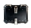 ホンダ トランザルプ 750 2023-2024 トップケース GPR Tech 45L ブラック アルミニウム Honda Transalp 750 2023-2024 Top Case GPR Tech 45L Black Aluminum(2)
