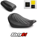 Triumph Thunderbird Storm シートカバーとジェル 2010-2017 ヴィンテージ ブラック Luimoto Triumph Thunderbird Storm Seat Covers and Gel 2010-2017 Vintage Black Luimoto