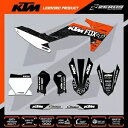 KTM SX50 SX65 モトクロスグラフィック MX グラフィックキット デカール ステッカー ミスト ORG KTM SX50 SX65 MOTOCROSS GRAPHICS MX GRAPHICS KIT DECALS STICKERS MIST ORG