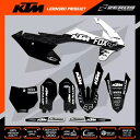 KTM 85 モトクロス グラフィック MX グラフィック キット デカール ステッカー SX 85 ミスト WHI KTM 85 MOTOCROSS GRAPHICS MX GRAPHICS KIT DECALS STICKERS SX 85 MIST WHI
