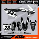 KTM SX 85 モトクロス グラフィック カスタム MX グラフィック キット デカール ステッカー ミスト WHI KTM SX 85 MOTOCROSS GRAPHICS CUSTOM MX GRAPHICS KIT DECALS STICKERS MIST WHI