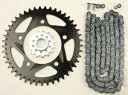 V3 チェーン & スプロケット キット ブラック RX チェーン 520 15/45 ハードコート アルミニウム ボルテックス CK6324 V3 Chain...