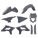 ナルド グレー 2021+ リスタイル ボディワーク プラスチック キット ヘッドライト マスク付き Polisport 91088 Nardo Grey 2021+ Restyle Bodywork Plastics Kit w/ Headlight Mask Polisport 91088