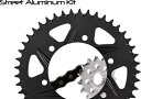 V3 チェーン & スプロケット キット ブラック SX チェーン 520 15/45 ハードコート アルミニウム ボルテックス CK2228 V3 Chain & Sprocket Kit Black SX Chain 520 15/45 Hardcoat Aluminum Vortex CK2228(2)