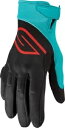 サーキット穴あき水上バイク グローブ - ブラック/アクア ユニセックス 大人 L 3260-0435 Circuit Perforated Watercraft Gloves - Black/Aqua Unisex Adult Large 3260-0435