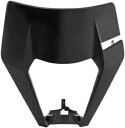 ブラック フロント ヘッドライト マスク Acerbis 2726620001 17-19 KTM EXC/EXC-F用 Black Front Headlight Mask Acerbis 2726620001 For 17-19 KTM EXC/EXC-F