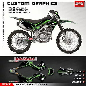 オートバイステッカー粘着デカール KLX230R KLX230RS 2020 2021 2022 2023 2024 Motorcycle Sticker Adhesive Decal for KLX230R KLX230RS 2020 2021 2022 2023 2024