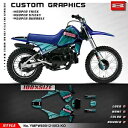 ピットバイク防水日焼け止めビニールカスタムステッカーデカールグラフィックスヤマハ PW80 Pit Bike Waterproof Sunproof Vinyl Custom Sticker Decal Graphics for Yamaha PW80