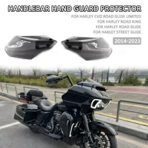 フロントガラスハンドガードシールドハーレー CVO ロードグライド限定 2014-2023 用 Windshield Hand Guards Shield For Harley CVO Road Glide Limited 2014-2023