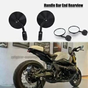 オートバイハンドルバーエンドバックミラーサイドミラー BMW RNINET RnineT R ナイン T Motorcycle Han..