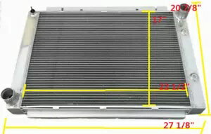 フォードギャラクシー 500 XL L6 V8 3.3L-7.0L 1960 1961 1962 1963 AT アルミラジエーター For Ford Galaxie 500 XL L6 V8 3.3L-7.0L 1960 1961 1962 1963 AT Aluminum Radiator