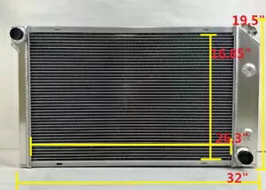 32インチ 1982-1987 1983 ビュイック リーガル グランド ナショナル V6 エンジン AT アルミニウム ラジエーター 32