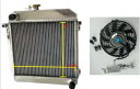BMW E21 315 316 318 318i 320 320i M10 1975-84 B16 B18 B20 アルミラジエーター + ファン For BMW E21 315 316 318 318i 320 320i M10 1975-84 B16 B18 B20 Alu Radiator+Fan(2)