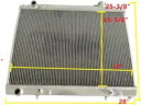 3 行 2002-2010 03 04 05 日産エルグランド E51 3.5L VQ35DE アルミラジエーター 3 Row For 2002-2010 03 04 05 Nissan ELGRAND E51 3.5L VQ35DE AT Aluminum Radiator
