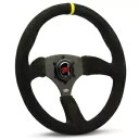 SAAS ステアリング ホイール スエード 14 インチ ADR 東京モータースポーツ ブラック スポーク + インジケーター SAAS Steering Wheel Suede 14" ADR Tokyo Motorsport Black Spoke + Indicator