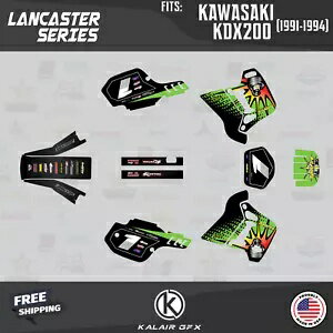 KAWASAKI KDX 200 (1991-1994) Lancaster 用グラ