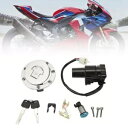 点火スイッチ燃料ガスキャップシートロックキーアルミホンダ CBR1100 97-03 に適合 Ignition Switch Fuel Gas Cap Seat Lock Key Aluminum Fits For Honda CBR1100 97-03(2)