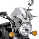 プイグフロントスクリーン大学コックピット ヤマハ SR125 96-01 ライトスモーク PUIG WINDSCREEN UNIV. COCKPIT YAMAHA SR125 96-01 LIGHT SMOKE(2)