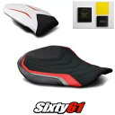 MV Agusta F4 シートカバーとジェル 2010-2018 2019 2020 ブラック ホワイト Luimoto スエード MV Agusta F4 Seat Covers and Gel 2010-2018 2019 2020 Black White Luimoto Suede