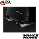 Vance & Hines 16796 クローム ツイン スラッシュ ラウンド スリップオン マフラー 17-19 フリーホイーラー Vance & Hines 16796 Chrome Twin Slash Round Slip On Mufflers 17-19 Freewheeler