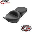 マスタング ワイド スムース ツーリング ワンピース シート スタッドなし ロードキング FLHR 97-07 Mustang Wide Smooth Tour...