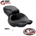 マスタング ワイド スーパー ツーリング 1 ピース ヴィンテージ シート ハーレー FXD FXDL FXDWG 04-05 用 Mustang Wide S...