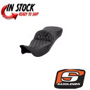 SADDLEMEN ロードソファ エクステンデッドリーチシート 2-UP ゲルカーボンファイバー ハーレー 2008-23 FL SADDLEMEN ROADSOFA EXTENDED REACH SEAT 2-UP GEL CARBON FIBER HARLEY 2008-23 FL