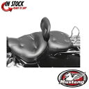 マスタング リーガル ワイドツーリング ワンピースシート スタッド無し 0805-0042 Mustang Regal Wide Touring One-Pie...