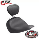 マスタング ワイド トリッパー ソロ フロントおよびリア シート 0802-1099 Mustang Wide Tripper Solo Front And R...