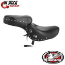 マスタング ワイド ツーリング ワンピース シート スタッズ ホンダ VT1100C シャドウ 87-08 Mustang Wide Touring One-P...