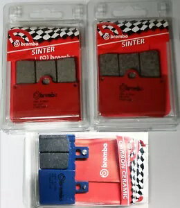 ブレンボ フロント/リア ブレーキパッド セット ドゥカティ モンスター 750 シティ 1998 - 2002 BREMBO FRONT / REAR BRAKE PADS SET FOR DUCATI MONSTER 750 CITY 1998 - 2002