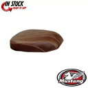 マスタング ブラウン ダイヤモンド ワイド トリッパー リアシート 2011-13 ハーレー FXS 2012-17 FLS Mustang Brown Dia...