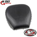 マスタング スタッズ リアシート ブラック ハーレーダビッドソン ソフテイル FLST 1984-1999 75509 Mustang Studded Rear...