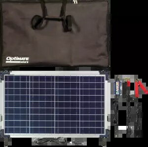 Tecmate トラベルチャージャー - ソーラー - デュオ TM522-D4TK 40W Tecmate Travel Charger - Solar - Duo TM522-D4TK 40W