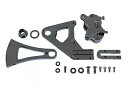 V ツイン クローム リア 4 ピストン キャリパーとブラケット キット 22-0764 V-Twin Chrome Rear 4 Piston Caliper and Bracket Kit 22-0764(2)