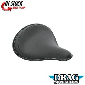ドラッグスペシャリティーズ ラージ ブラック ソーラー反射スプリング ソロシート 0806-0048 Drag specialties Large Black Solar Reflective Spring Solo Seat 0806-0048