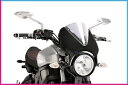PUIG スクリーン レトロ ヤマハ XSR900 2019 クリアカーボン PUIG SCREEN RETRO YAMAHA XSR900 2019 CLEAR-CARBON