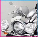 PUIG カスタム ウィンドシールド ロードスター ヤマハ XVS125 ドラッグスター 00-09 ライトスモーク PUIG CUSTOM WINDSHIEL...