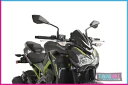 PUIG スクリーン ネイキッド N.G.スポーツ カワサキ Z900 2018 ブラック PUIG SCREEN NAKED N.G. SPORT KAWAS...