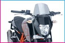 PUIG スクリーン ネイキッド N.G. SPORT PER KTM 690 DUKE R 2017 ライトスモーク PUIG SCREEN NAKED N....